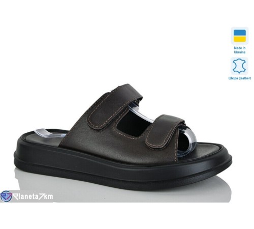 Шлепки жіночі на літо (6 пар р.36-40) коричневий  "LIKA"