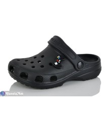 Кроки дитячі на літо (12 пар р.28-35) чорний  "LULI"