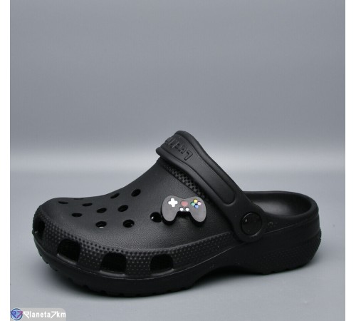 Кроки дитячі на літо (12 пар р.28-35) чорний  "LULI"