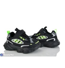 Кросівки жіночі на весну/осінь (8 пар р.26-31) чорний  "Laifakids"