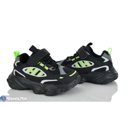 Кросівки жіночі на весну/осінь (8 пар р.26-31) чорний  "Laifakids"