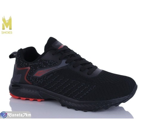 Кросівки чоловічі на весну/осінь (8 пар р.41-46) чорний  "M.Shoes"