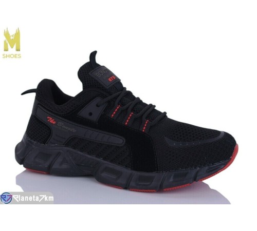 Кросівки чоловічі на весну/осінь (8 пар р.41-46) чорний  "M.Shoes"