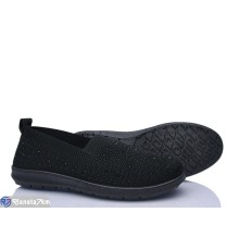 Сліпони жіночі на літо (8 пар р.37-41) чорний  "Emin"
