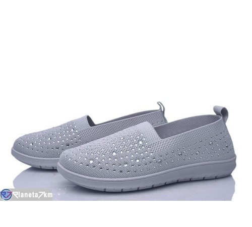 Сліпони жіночі на літо (8 пар р.37-41) сірий  "Emin"