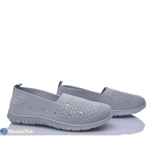 Сліпони жіночі на літо (8 пар р.37-41) сірий  "Emin"