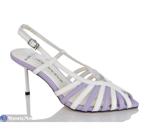 Босоніжки жіночі на літо (6 пар р.36-40) білий  "TETRAST"