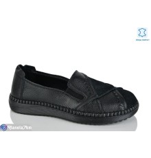 Туфлі жіночі на весну/осінь (6 пар р.36-41) чорний  "TETRAST"