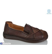 Туфлі жіночі на весну/осінь (6 пар р.36-41) коричневий  "TETRAST"