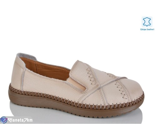 Туфлі жіночі на весну/осінь (6 пар р.36-41) бежевий  "TETRAST"