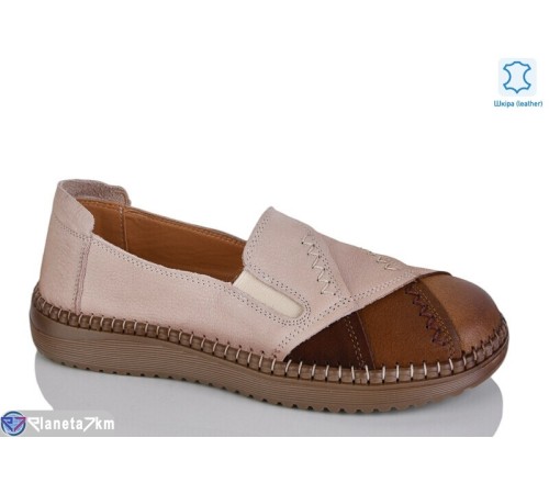 Туфлі жіночі на весну/осінь (6 пар р.36-41) бежевий  "TETRAST"
