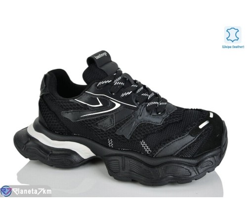 Кросівки жіночі на весну/осінь (6 пар р.36-40) чорний  "TETRAST"