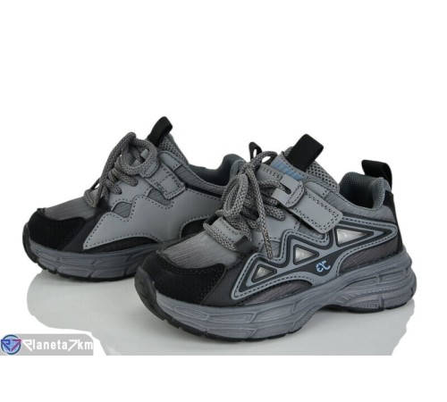 Дитячі кросівки на весну/осінь (8 пар р.27-32) сірий  "Laifakids"