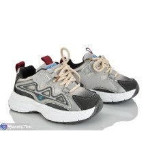 Дитячі кросівки на весну/осінь (8 пар р.27-32) сірий  "Laifakids"