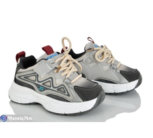 Дитячі кросівки на весну/осінь (8 пар р.27-32) сірий  "Laifakids"