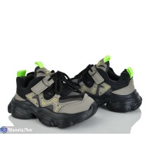 Дитячі кросівки на весну/осінь (8 пар р.26-31) сірий  "Laifakids"