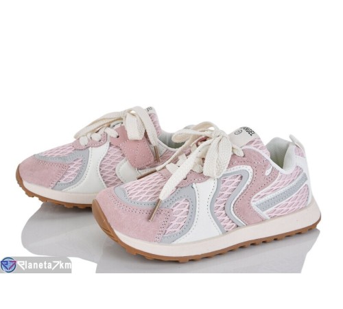 Дитячі кросівки на весну/осінь (8 пар р.32-37) рожевий  "Laifakids"