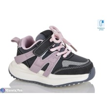 Дитячі кросівки на весну/осінь (8 пар р.22-27) сірий  "Lilin"