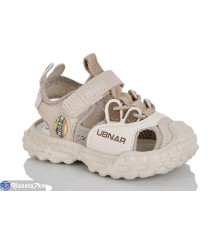 Дитячі кросівки на літо (8 пар р.22-26) бежевий  "Lilin"