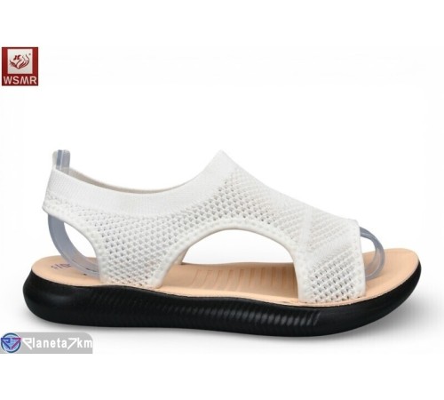 Босоніжки жіночі на літо (8 пар р.36-41) білий  "WSMR"