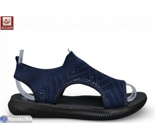 Босоніжки жіночі на літо (8 пар р.37-42) синій  "WSMR"