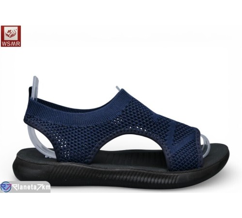 Босоніжки жіночі на літо (8 пар р.36-41) синій  "WSMR"