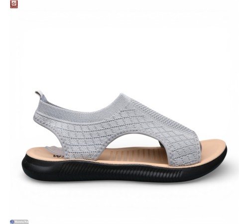 Босоніжки жіночі на літо (8 пар р.40-43) сірий  "WSMR"