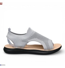 Босоніжки жіночі на літо (8 пар р.40-43) сірий  "WSMR"