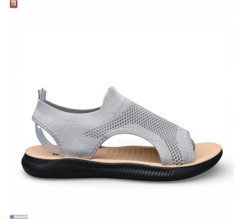 Босоніжки жіночі на літо (8 пар р.40-43) сірий  "WSMR"