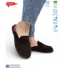 Шлепки жіночі на літо (8 пар р.36-41) коричневий  "ARTO"