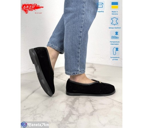 Шлепки жіночі на літо (8 пар р.36-41) чорний  "ARTO"
