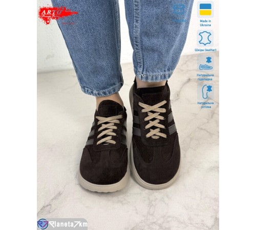 Кросівки жіночі на літо (8 пар р.36-41) коричневий  "ARTO"