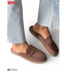 Шлепки жіночі на літо (8 пар р.36-41) коричневий  "ARTO"