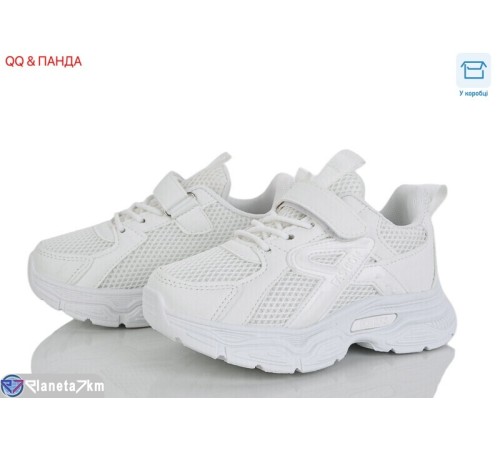 Дитячі кросівки на весну/осінь (6 пар р.26-31) білий  "QQ&Панда"