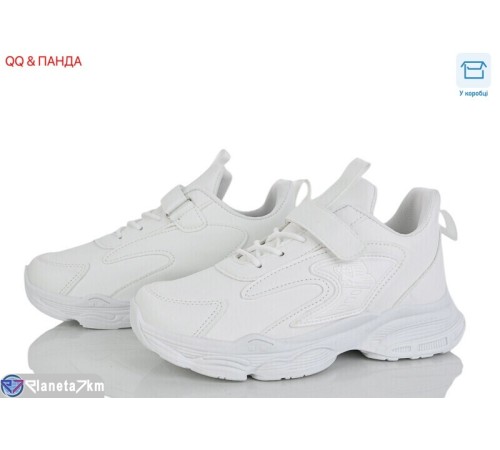 Дитячі кросівки на весну/осінь (6 пар р.32-37) білий  "QQ&Панда"