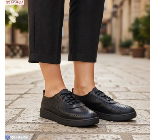 Кросівки жіночі на літо (8 пар р.40-43) чорний  "QQ&Панда"