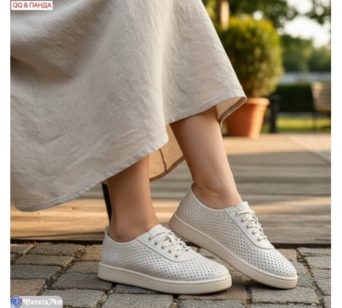 Кросівки жіночі на літо (8 пар р.40-43) бежевий  "QQ&Панда"
