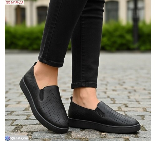 Сліпони жіночі на літо (8 пар р.40-43) чорний  "QQ&Панда"