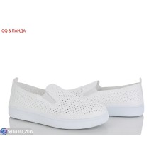 Сліпони жіночі на літо (8 пар р.40-43) білий  "QQ&Панда"