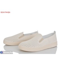 Сліпони жіночі на літо (8 пар р.40-43) бежевий  "QQ&Панда"