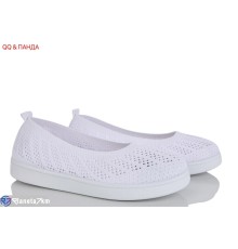 Балетки жіночі на літо (8 пар р.36-41) білий  "QQ&Панда"