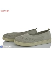 Балетки жіночі на літо (8 пар р.36-41) зелений  "QQ&Панда"