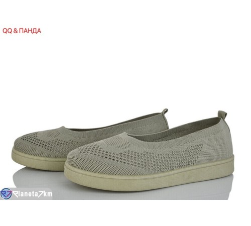 Балетки жіночі на літо (8 пар р.36-41) зелений  "QQ&Панда"