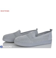 Сліпони жіночі на літо (8 пар р.36-41) сірий  "QQ&Панда"
