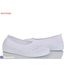 Балетки жіночі на літо (8 пар р.40-43) білий  "QQ&Панда"