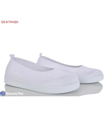 Балетки жіночі на літо (8 пар р.40-43) білий  "QQ&Панда"