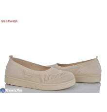 Балетки жіночі на літо (8 пар р.40-43) бежевий  "QQ&Панда"