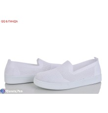 Сліпони жіночі на літо (8 пар р.40-43) білий  "QQ&Панда"
