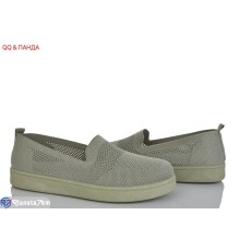 Сліпони жіночі на літо (8 пар р.40-43) зелений  "QQ&Панда"