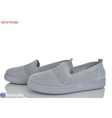 Сліпони жіночі на літо (8 пар р.40-43) сірий  "QQ&Панда"